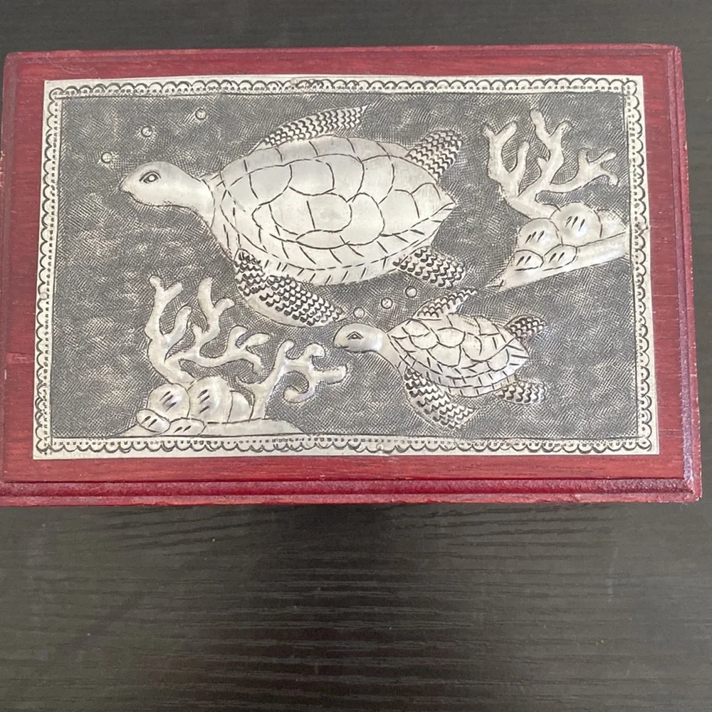 Cute Turtle Jewelry Box